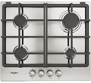 Поверхность газовая Whirlpool TGML 660 IX (Нерж.сталь / 4 конфорки / Чугунные решетки / Электроподжиг / Газ контроль)