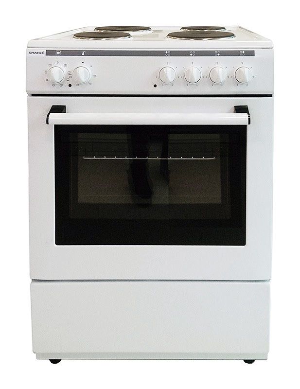 Плита электрическая Snaige SEM60-8R (Белая / духовка - 65 л)