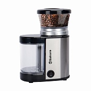 Кофемолка Sakura SA-6154S (жернова / 150 Вт / 150 г / металл) Чёрный