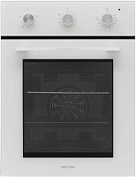 Духовой шкаф KRONA BREVE 45 WH (Узкий, 45 см / 47,5 л / до 260 °C / Белое стекло / Боковые направляющие / Гриль / А)