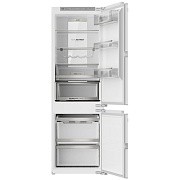 Холодильник встраиваемый Haier BCF5261WRU (Объем - 261л / Высота - 177.2см / Белый / Жёсткое крепление фасадов / Wi-Fi / Total NoFrost)