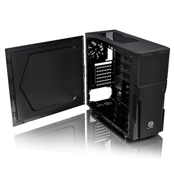 Корпус Thermaltake Versa H21/Black 3*5.25, 3*3.5/2.5int, 3*2.5int, 1*USB3, 1*USB2 CA-1B2-00M1NN-00