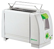 DSP Тостер Sakura SA-7600G (750 Вт/ тостов - 2/ подогрев, размораживание, решетка для подогрева булочек, поддон для крошек/ белый) (ЦБ-00055157) 