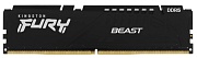 Память DDR5 32Gb 5200Mhz Kingston FURY Beast Black KF552C40BB-32 Чёрный