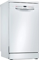 Машина посудомоечная отдельностоящая 45 см Bosch SPS2IKW04E (Serie2 / 9 комплектов / Home Connect / Таймер / DuoPower /AquaStop)