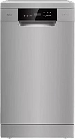 Машина посудомоечная отдельностоящая 45 см Haier HDWE11-36SS4RU (11 комплектов / 3 полки / Расход воды - 9 л / Серебро)