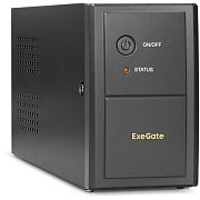 ИБП Exegate  BNB-800.LED.AVR.2SH <800VA/480W, LED, AVR,2*Schuko, металлический корпус, Black> EP212516RUS 