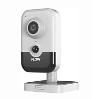 Видеокамера iFLOW F-IC-1921CIW внутренняя компактная F1.6, 2.8mm, 2MPix, ИКподсветка, PoE Белый