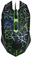 Проводная игровая мышь Oklick 896G, (Проводная 1.8м/12800 dpi), Черная 