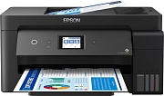 МФУ EPSON L14150 А3/Duplex /4-цв/СНПЧ/USB+WiFi+Ethernet (RJ-45)/ЖК-экран/Черн.101-C13T03V14A/V24A/V34A/V44A/розетка UK/ докупить Buro BU-PA01-B   Чёрный