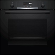 Духовой шкаф Bosch HBG539EB0 (Serie6 / 71 л / до 275 °C / чёрное стекло / Гриль / Телескоп. напр. (x1) / EcoClean Direct задняя стенка / SoftClose /A) Чёрный