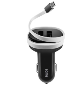 In car top charger micro usb