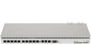 Маршрутизатор Mikrotik RB1100AHx4 Dude Edition Проводной 13-портовый гигабитный роутер с SSD диском 60 Гб и поддержкой PoE, 2*SATA, 2*M.2 SATA