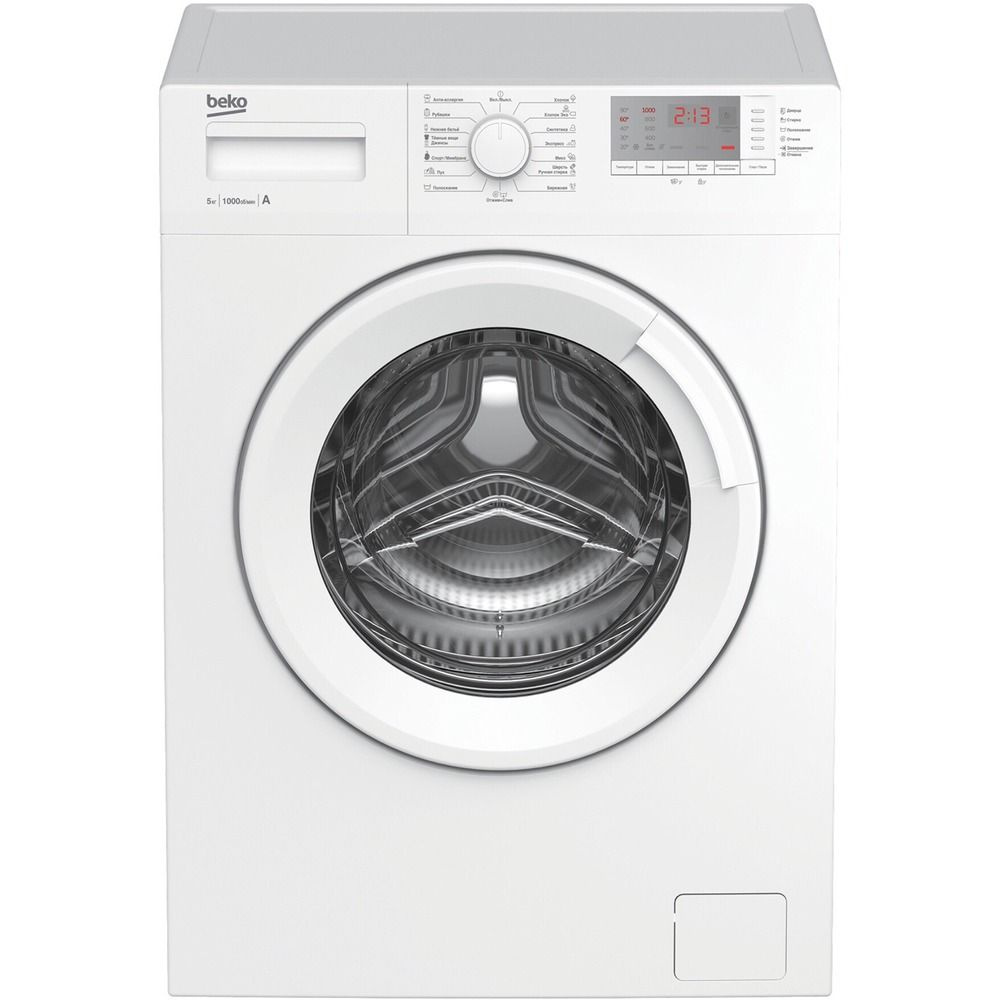 Стиральная машина Beko WRS5512BWW (36.5см / 5кг / 1000об / OptiSense® / A)
