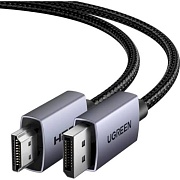 Кабель Displayport - HDMI Ugreen DP 125 (35841), DP v1.2, HDMI v1.4 4K@30Hz, вилка-вилка, длина - 1,5 метра