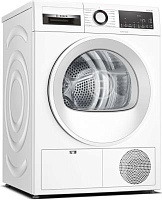 Сушильная машина с тепловым насосом Bosch WQG242AASN (Serie6 / 61,3см / 9кг / AutoDry / EaseClean / AntiVibration Design / А++) Белый