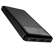 Портативная батарея Hoco J72 Easy travel 10000mAh, черная (J72BK) Чёрный