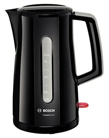 Чайник Bosch TWK3A013 (2400Вт / 1,7л / пластик / черный)