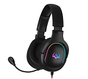 Наушники с микрофоном SVEN AP-U910MV (регулятор громкости, эффект объёмного звучания 7.1 ) USB Чёрный