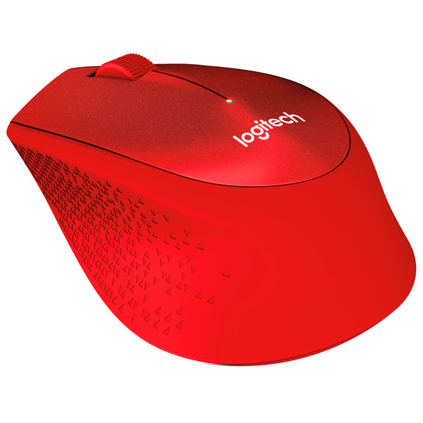 Беспроводная мышь Logitech M330 SILENT PLUS Red (910-004911)