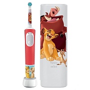 Зубная щетка электрическая детская Braun Oral-B Vitality PRO Kids 3+ Lion King + чехол 