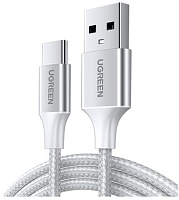 Кабель Ugreen US288 Type-C - USB, 2м, Белый (60133)