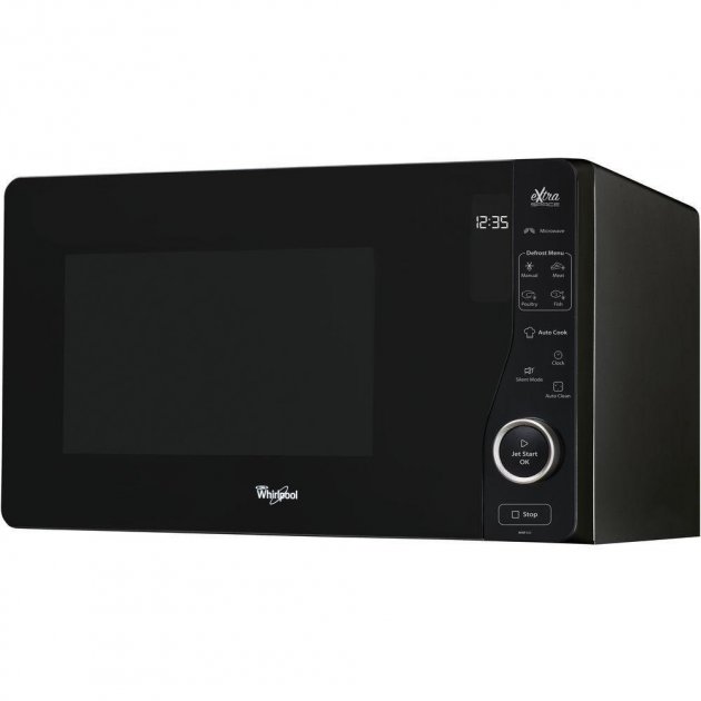 Микроволновая печь Whirpool MWF 420 BL (25 л, 800 Вт, переключатели сенсор, дисплей, гриль, черный)