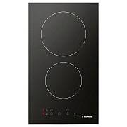 Поверхность электрическая Hansa BHC36106 (Черный  / 2 конфорки / (1,2/1,8кВт) / стеклокерамика / 3.0кВт)