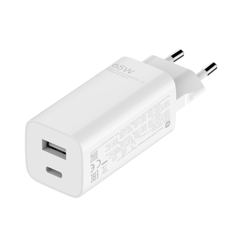 Сетевое зарядное устройство Xiaomi 65W GaN Charger (Type-A + Type-C) (BHR5515GL)