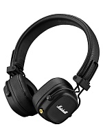 Беспроводные наушники Marshall MAJOR IV, (Bluetooth 5.0, кабель 2.15 м, SBC), Черные