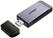 Кардридер UGREEN CM180 USB-A 3.0 to TF/SD/CF/MS Multifunction Card Reader Multi-Read. Цвет: серый космос