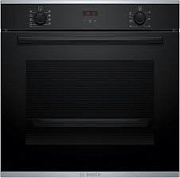 Духовой шкаф Bosch HBA214EB3 (Serie4 / 71 л / до 275 °C / Чёрное стекло / Гриль / телескоп. направляющие(x1) / Гидролиз / A+)
