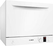 Машина посудомоечная отдельностоящая компактная Bosch SKS2ITW00E (Serie2 / 6 комплектов / AquaStop / Белая) Белый
