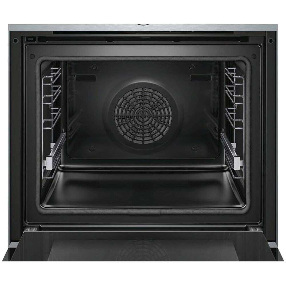 Духовой шкаф Bosch HBG6764S1 (Serie8 / нерж / Pyrolysis / TFT-дисплей / SoftClose / 4D-HotAir)