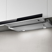 Вытяжка телескопическая Elica ELITE 26 IX/A/60/VT (900 м³/ч / 180 Вт / LED освещение 2x2.5 Вт / ширина - 59.8 см / чёрный + нерж. сталь)