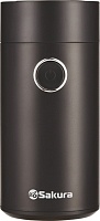 Кофемолка Sakura SA-6171BK (200Вт/ 50г/ черный) Чёрный