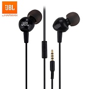 Наушники с микрофоном JBL C100Si Black Чёрный
