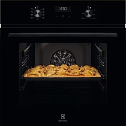 Духовой шкаф Electrolux EOD5C70BZ (SteamBake 600 / 65л / до 250°C / Чёрный / Катализ / телескоп. напр. x1)