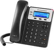 Телефон VoIP Grandstream GXP1620, 2 SIP линии, порт 100 Мбит, 2,95" монохромный экран (c подсветкой)