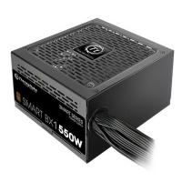 Блок питания Thermaltake ATX  550W BX1  80 Plus Bronze, 120mm  24 pin, 1x 4 + 4pin, 2xPCI-E, 6xSATA, 4xMolex, 1xFDD RTL PS-SPD-0550NNSABE-1 
