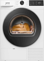 Сушильная машина с тепловым насосом Gorenje DG49D (62.5 см / 9кг / TwinAir / AntiCrease / Wi-Fi / PowerPlusMotor / A+++)