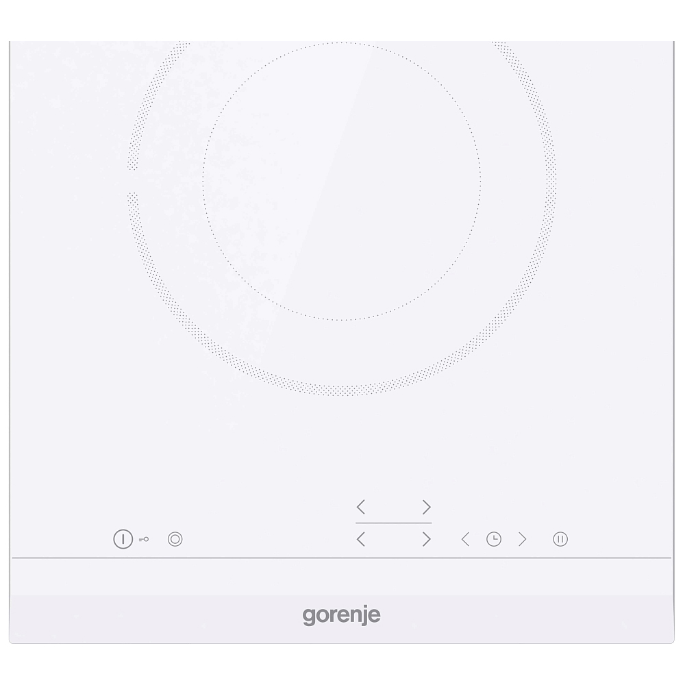 Поверхность электрическая Gorenje ECT322WCSC (Essential / белый / 2 конфорки / стеклокерамика / STOP&GO)