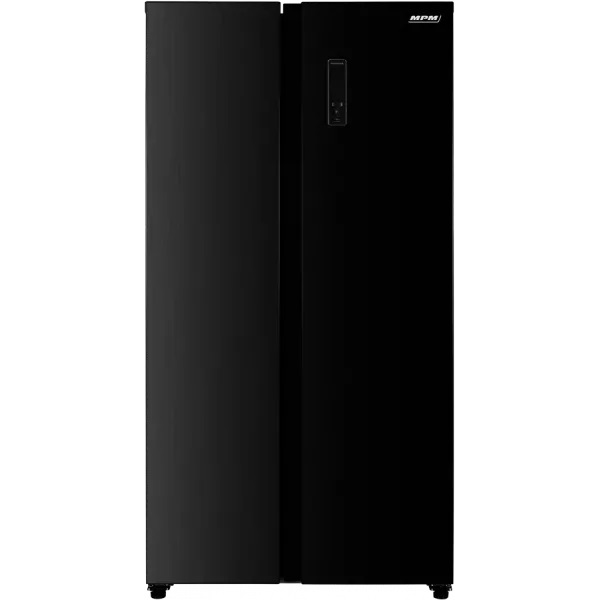 Холодильник Side by Side MPM MPM-427-SBS-03/N (Объем - 442 л / Высота - 177 см / A+ / Чёрный / Total NoFrost)