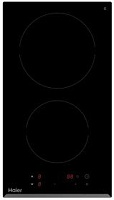 Поверхность электрическая Haier HHY-C32RVB (Черный  / 2 конфорки / (1,2/1,8) кВт / стеклокерамика / Таймер / 3,0 кВт)