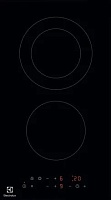 Поверхность электрическая Electrolux LHR3233CK (Radiant 300 / Черная / стеклокерамика / 2 конфорки(0.7/1.2кВт) / Stop&Go / Timer / 2.9кВт)