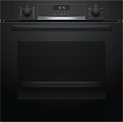 Духовой шкаф Bosch HBT537FB0 (Serie6 / 71 л / до 275 °C / чёрное стекло / Гриль / Телескоп. напр. (x1) / EcoClean Direct задняя стенка / A) Чёрный
