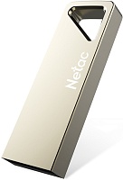 Память USB2.0 Flash Drive  64Gb Netac U326 SILVER [NT03U326N-064G-20PN] Серый