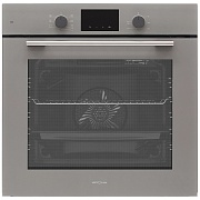 Духовой шкаф KRONA MYSTERIUM 60 GR (78 л / до 260 °C / Серый / стекло / Традиционная очистка / Гриль / Боковые направляющие / А)