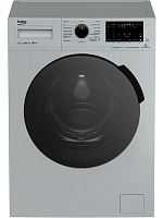 Стиральная машина Beko WSPE6H616S (44см / 6,5кг / 1200об / пар SteamCure™ / HomeWhiz®(Bluetooth) / Инверторный мотор ProSmart™ / Серебристый / A+++) Серебристый