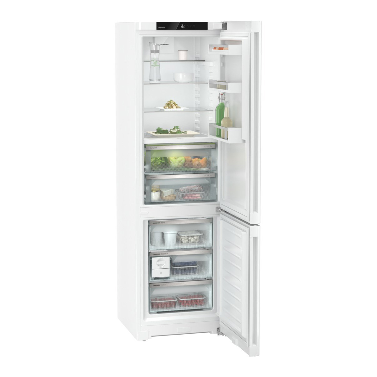 Холодильник Liebherr CBNd 5723 BioFresh (Plus / Объем - 349 л / Высота - 201,5см / A++ / Белый / No Frost / DuoCooling / DrySafe)